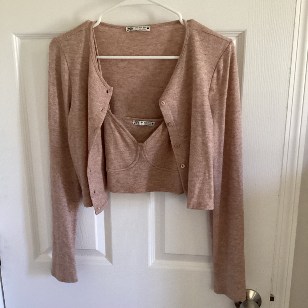 2 Pieces Cardigan